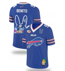 Men Buffalo Bills Royal 2025 2026 Bowl LX Print Jersey