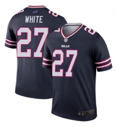 Men Buffalo Bills Tre'Davious White White Legend Inverted Navy Jersey Men Buffalo Bills Tre'Davious White White Legend Inverted Navy Jersey