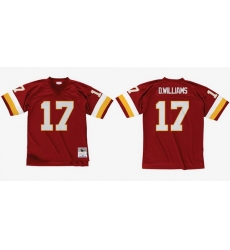 Men Washington Redskins 17 Doug Williams Burgundy Stitched Football Jersey