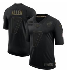 Men's Buffalo Bills #17 Josh Allen Black Nike 2020 Salute To Service Limited Jersey Men's Buffalo Bills #17 Josh Allen Black Nike 2020 Salute To Service Limited Jersey