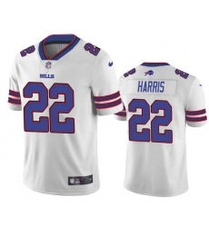 Men's Buffalo Bills #22 Damien Harris White Vapor Untouchable Limited Stitched Jersey Men's Buffalo Bills #22 Damien Harris White Vapor Untouchable Limited Stitched Jersey