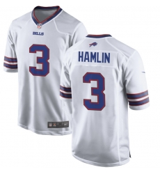 Men's Buffalo Bills #3 Damar Hamlin Nike white Player Jersey Men's Buffalo Bills #3 Damar Hamlin Nike white Player Jersey