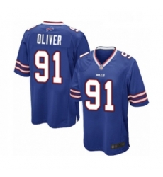 Mens Buffalo Bills 91 Ed Oliver Game Royal Blue Team Color Football Jersey Mens Buffalo Bills 91 Ed Oliver Game Royal Blue Team Color Football Jersey