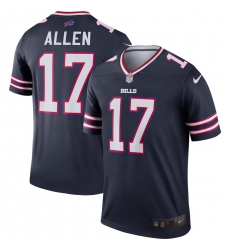 Nike Bills 17 Josh Allen Navy Inverted Legend Jersey Nike Bills 17 Josh Allen Navy Inverted Legend Jersey