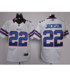 Nike Buffalo Bills 22 Fred Jackson Elite White NFL Jersey Nike Buffalo Bills 22 Fred Jackson Elite White NFL Jersey