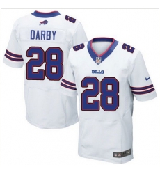 Nike Buffalo Bills #28 Ronald Darby White Mens Stitched NFL New Elite Jersey Nike Buffalo Bills #28 Ronald Darby White Mens Stitched NFL New Elite Jersey