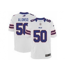 Nike Buffalo Bills 50 Kiko Alonso White Elite NFL Jersey Nike Buffalo Bills 50 Kiko Alonso White Elite NFL Jersey