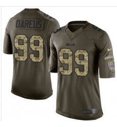 Nike Buffalo Bills #99 Marcell Dareus Green Men 27s Stitched NFL Limited Salute To Service Jersey Nike Buffalo Bills #99 Marcell Dareus Green Men 27s Stitched NFL Limited Salute To Service Jersey