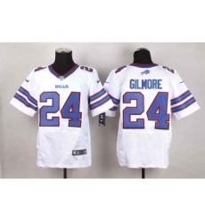 nike nfl jerseys buffalo bills 24 gilmore white[Elite]