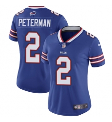 Nike Bills #2 Nathan Peterman Royal Blue Team Color Womens Stitched NFL Vapor Untouchable Limited Jersey Nike Bills #2 Nathan Peterman Royal Blue Team Color Womens Stitched NFL Vapor Untouchable Limited Jersey