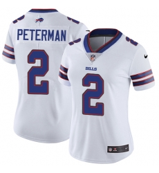 Nike Bills #2 Nathan Peterman White Womens Stitched NFL Vapor Untouchable Limited Jersey Nike Bills #2 Nathan Peterman White Womens Stitched NFL Vapor Untouchable Limited Jersey