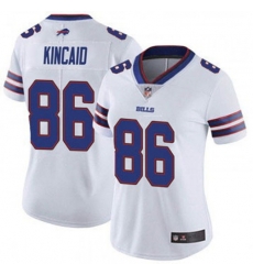 Women Buffalo Bills 86 Dalton Kincaid #86 White Vapor Untouchable Limited Jersey Women Buffalo Bills 86 Dalton Kincaid #86 White Vapor Untouchable Limited Jersey