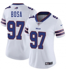 Women Buffalo Bills 97 Joey Bosa White Vapor Stitched Football Jersey Women Buffalo Bills 97 Joey Bosa White Vapor Stitched Football Jersey
