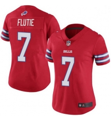 Women Buffalo Bills Doug Flutie Red Limited Color Rush Vapor Untouchable Jersey Women Buffalo Bills Doug Flutie Red Limited Color Rush Vapor Untouchable Jersey