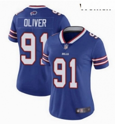 Women Nike Bills 91 Ed Oliver Royal Women Vapor Untouchable Limited Jersey Women Nike Bills 91 Ed Oliver Royal Women Vapor Untouchable Limited Jersey
