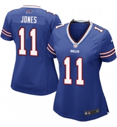 Womens Nike Buffalo Bills 11 Zay Jones Game Royal Blue Team Color NFL Jersey Womens Nike Buffalo Bills 11 Zay Jones Game Royal Blue Team Color NFL Jersey