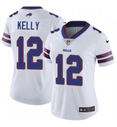 Womens Nike Buffalo Bills 12 Jim Kelly White Vapor Untouchable Limited Player NFL Jersey Womens Nike Buffalo Bills 12 Jim Kelly White Vapor Untouchable Limited Player NFL Jersey