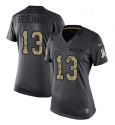 Womens Nike Buffalo Bills 13 Kelvin Benjamin Limited Black 2016 Salute to Service NFL Jersey Womens Nike Buffalo Bills 13 Kelvin Benjamin Limited Black 2016 Salute to Service NFL Jersey
