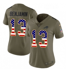 Womens Nike Buffalo Bills 13 Kelvin Benjamin Limited OliveUSA Flag 2017 Salute to Service NFL Jersey Womens Nike Buffalo Bills 13 Kelvin Benjamin Limited OliveUSA Flag 2017 Salute to Service NFL Jersey