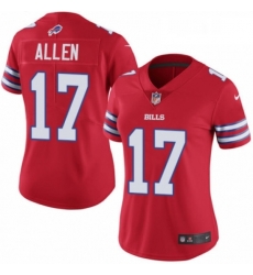 Womens Nike Buffalo Bills 17 Josh Allen Limited Red Rush Vapor Untouchable NFL Jersey Womens Nike Buffalo Bills 17 Josh Allen Limited Red Rush Vapor Untouchable NFL Jersey