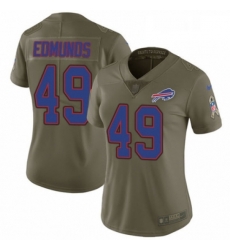 Womens Nike Buffalo Bills 49 Tremaine Edmunds Limited Olive 2017 Salute to Service NFL Jersey Womens Nike Buffalo Bills 49 Tremaine Edmunds Limited Olive 2017 Salute to Service NFL Jersey