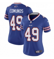 Womens Nike Buffalo Bills 49 Tremaine Edmunds Royal Blue Team Color Vapor Untouchable Limited Player NFL Jersey Womens Nike Buffalo Bills 49 Tremaine Edmunds Royal Blue Team Color Vapor Untouchable Limited Player NFL Jersey