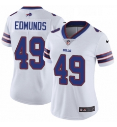 Womens Nike Buffalo Bills 49 Tremaine Edmunds White Vapor Untouchable Limited Player NFL Jersey Womens Nike Buffalo Bills 49 Tremaine Edmunds White Vapor Untouchable Limited Player NFL Jersey