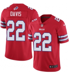 Nike Bills #22 Vontae Davis Red Youth Stitched NFL Limited Rush Jersey Nike Bills #22 Vontae Davis Red Youth Stitched NFL Limited Rush Jersey