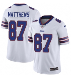 Youth Nike Bills #87 Jordan Matthews White Stitched NFL Vapor Untouchable Limited Jersey Youth Nike Bills #87 Jordan Matthews White Stitched NFL Vapor Untouchable Limited Jersey