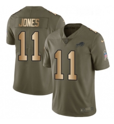Youth Nike Buffalo Bills 11 Zay Jones Limited OliveGold 2017 Salute to Service NFL Jersey Youth Nike Buffalo Bills 11 Zay Jones Limited OliveGold 2017 Salute to Service NFL Jersey