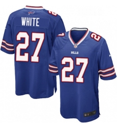 Youth Nike Buffalo Bills 27 TreDavious White Game Royal Blue Team Color NFL Jersey Youth Nike Buffalo Bills 27 TreDavious White Game Royal Blue Team Color NFL Jersey