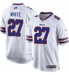 Youth Nike Buffalo Bills 27 TreDavious White Game White NFL Jersey Youth Nike Buffalo Bills 27 TreDavious White Game White NFL Jersey
