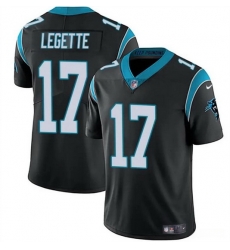 Men Carolina Panthers 17 Xavier Legette Black Vapor Limited Stitched Football Jersey Men Carolina Panthers 17 Xavier Legette Black Vapor Limited Stitched Football Jersey