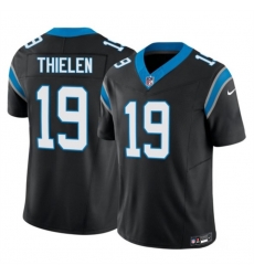 Men Carolina Panthers 19 Adam Thielen Black 2023 F U S E Vapor Untouchable Stitched Football Jersey Men Carolina Panthers 19 Adam Thielen Black 2023 F U S E Vapor Untouchable Stitched Football Jersey