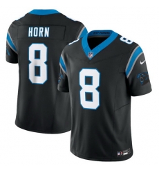 Men Carolina Panthers 8 Jaycee Horn Black 2023 F.U.S.E. Vapor Untouchable Stitched Football Jersey Men Carolina Panthers 8 Jaycee Horn Black 2023 F.U.S.E. Vapor Untouchable Stitched Football Jersey