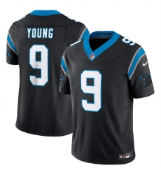 Men Carolina Panthers 9 Bryce Young Black 2023 F U S E Vapor Untouchable Stitched Football Jersey Men Carolina Panthers 9 Bryce Young Black 2023 F U S E Vapor Untouchable Stitched Football Jersey