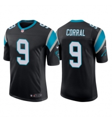 Men Carolina Panthers 9 Matt Corral 2022 Black Stitched Jersey Men Carolina Panthers 9 Matt Corral 2022 Black Stitched Jersey