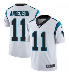 Men Nike Carolina Panthers 11 Robby Anderson White Stitched NFL Vapor Untouchable Limited Jersey Men Nike Carolina Panthers 11 Robby Anderson White Stitched NFL Vapor Untouchable Limited Jersey