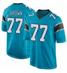 Men Nike Carolina Panthers Deonte Brown 77 Vapor Limited Jersey Men Nike Carolina Panthers Deonte Brown 77 Vapor Limited Jersey