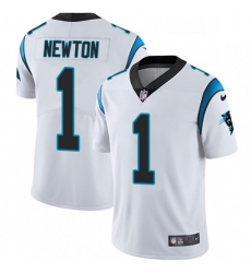 Mens Nike Carolina Panthers 1 Cam Newton White Vapor Untouchable Limited Player NFL Jersey Mens Nike Carolina Panthers 1 Cam Newton White Vapor Untouchable Limited Player NFL Jersey