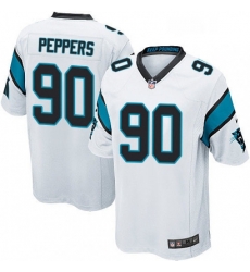 Mens Nike Carolina Panthers 90 Julius Peppers Game White NFL Jersey Mens Nike Carolina Panthers 90 Julius Peppers Game White NFL Jersey