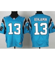 Nike Carolina Panthers 13 Kelvin Benjamin Blue Elite NFL Jersey Nike Carolina Panthers 13 Kelvin Benjamin Blue Elite NFL Jersey