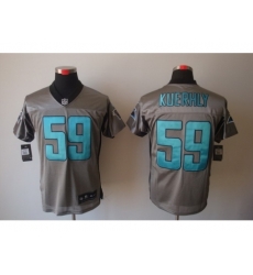 Nike Carolina Panthers 59 Luke Kuechly Grey Elite Shadow NFL Jersey Nike Carolina Panthers 59 Luke Kuechly Grey Elite Shadow NFL Jersey