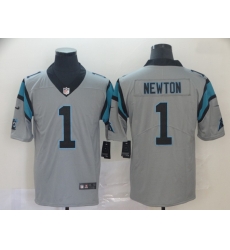 Nike Panthers 1 Cam Newton Silver Inverted Legend Limited Jersey Nike Panthers 1 Cam Newton Silver Inverted Legend Limited Jersey