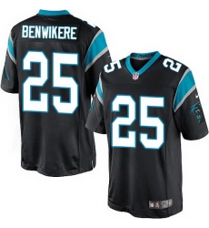 Nike Panthers #25 Bene Benwikere Black Team Color Mens Stitched NFL Elite Jersey Nike Panthers #25 Bene Benwikere Black Team Color Mens Stitched NFL Elite Jersey