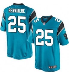 Nike Panthers #25 Bene Benwikere Blue Team Color Mens Stitched NFL Elite Jersey Nike Panthers #25 Bene Benwikere Blue Team Color Mens Stitched NFL Elite Jersey