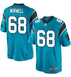 Nike Panthers #68 Andrew Norwell Blue Team Color Mens Stitched NFL Elite Jersey Nike Panthers #68 Andrew Norwell Blue Team Color Mens Stitched NFL Elite Jersey