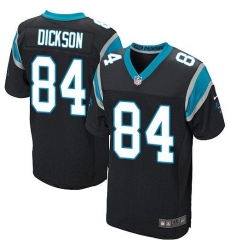 Nike Panthers #84 Ed Dickson Black Team Color Mens Stitched NFL Elite Jersey Nike Panthers #84 Ed Dickson Black Team Color Mens Stitched NFL Elite Jersey
