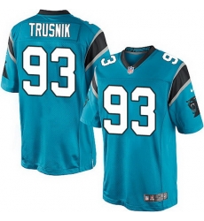 Nike Panthers #93 Jason Trusnik Blue Team Color Mens Stitched NFL Elite Jersey Nike Panthers #93 Jason Trusnik Blue Team Color Mens Stitched NFL Elite Jersey