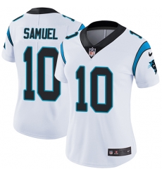 Nike Panthers #10 Curtis Samuel White Womens Stitched NFL Vapor Untouchable Limited Jersey Nike Panthers #10 Curtis Samuel White Womens Stitched NFL Vapor Untouchable Limited Jersey